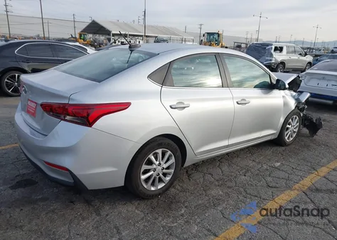2022 Hyundai Accent Sel from USA, damaged, VIN 3KPC24A66NE180259
